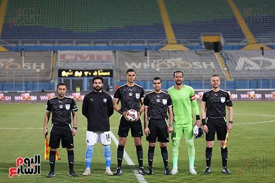 بيراميدز يتقدم على طلائع الجيش بهدف إبراهيم عادل.. صور