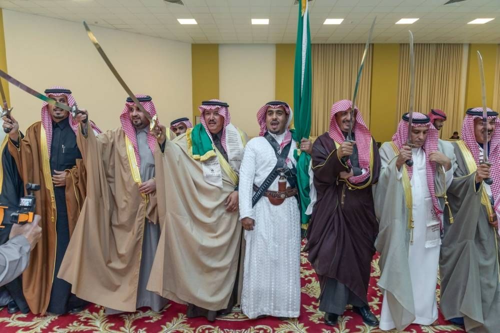 أهالي تمير يحتفلون بيوم التأسيس بحضور محافظ المجمعة