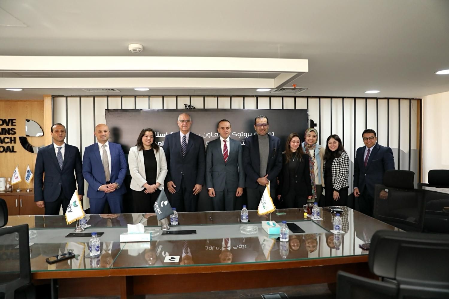 بروتوكول تعاون بين استادات وسيتي كلوب وبنك الطعام لتنفيذ مبادرات خيرية فى رمضان