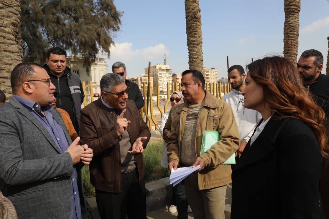محافظ الجيزة يتفقد مشروعات تطوير المنطقة المحيطة بالمتحف المصرى الكبير