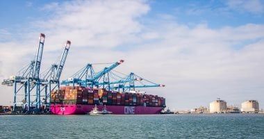 تداول 36 سفينة بميناء دمياط واستقبال 49061 طن بضائع عامة