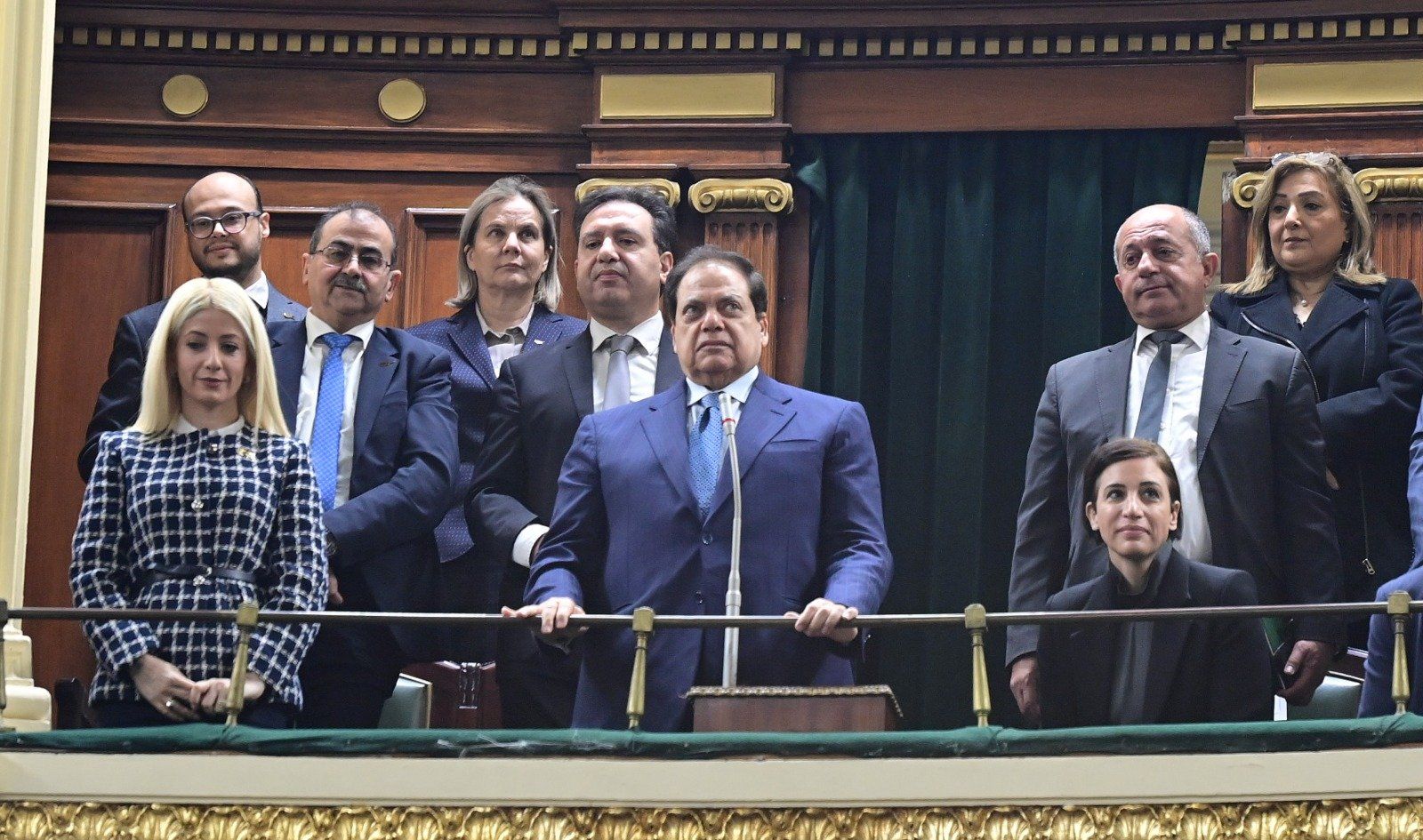 رئيسة مجلس النواب القبرصى تزور البرلمان وتحضر جانب من الجلسة العامة