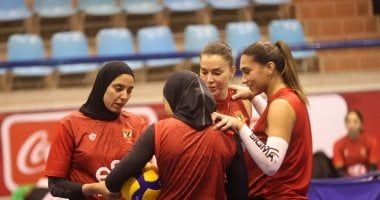 الأهلى يهزم سبورتنج ويتأهل إلى مواجهة الزمالك فى بلاى أوف نهائى سيدات الطائرة