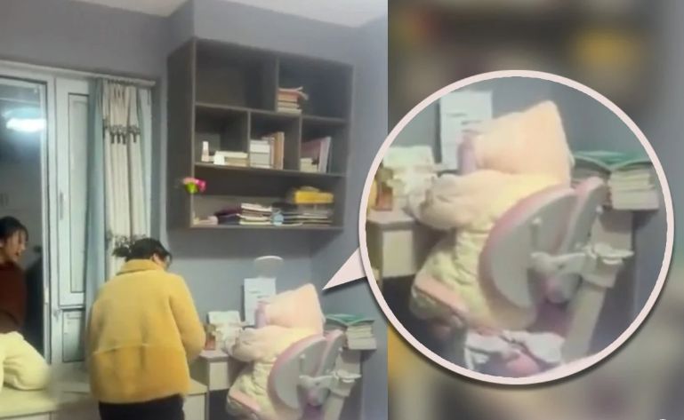 الامارات | حيلة مدهشة اخترعتها طفلة صينية للتهرب من الدراسة