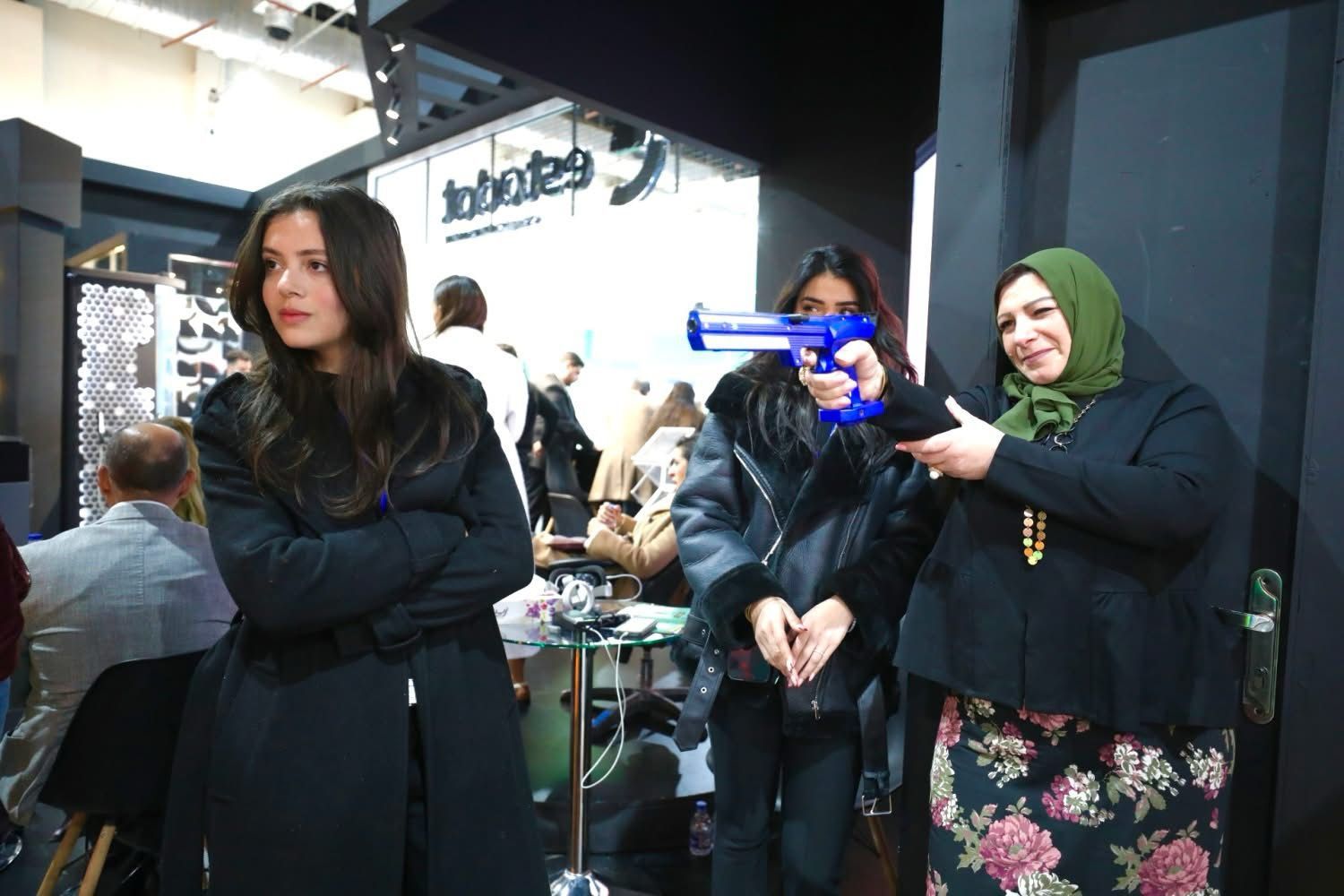 نجوم الرياضة فى جناح سيتى كلوب بمعرض سبورتس إكسبو