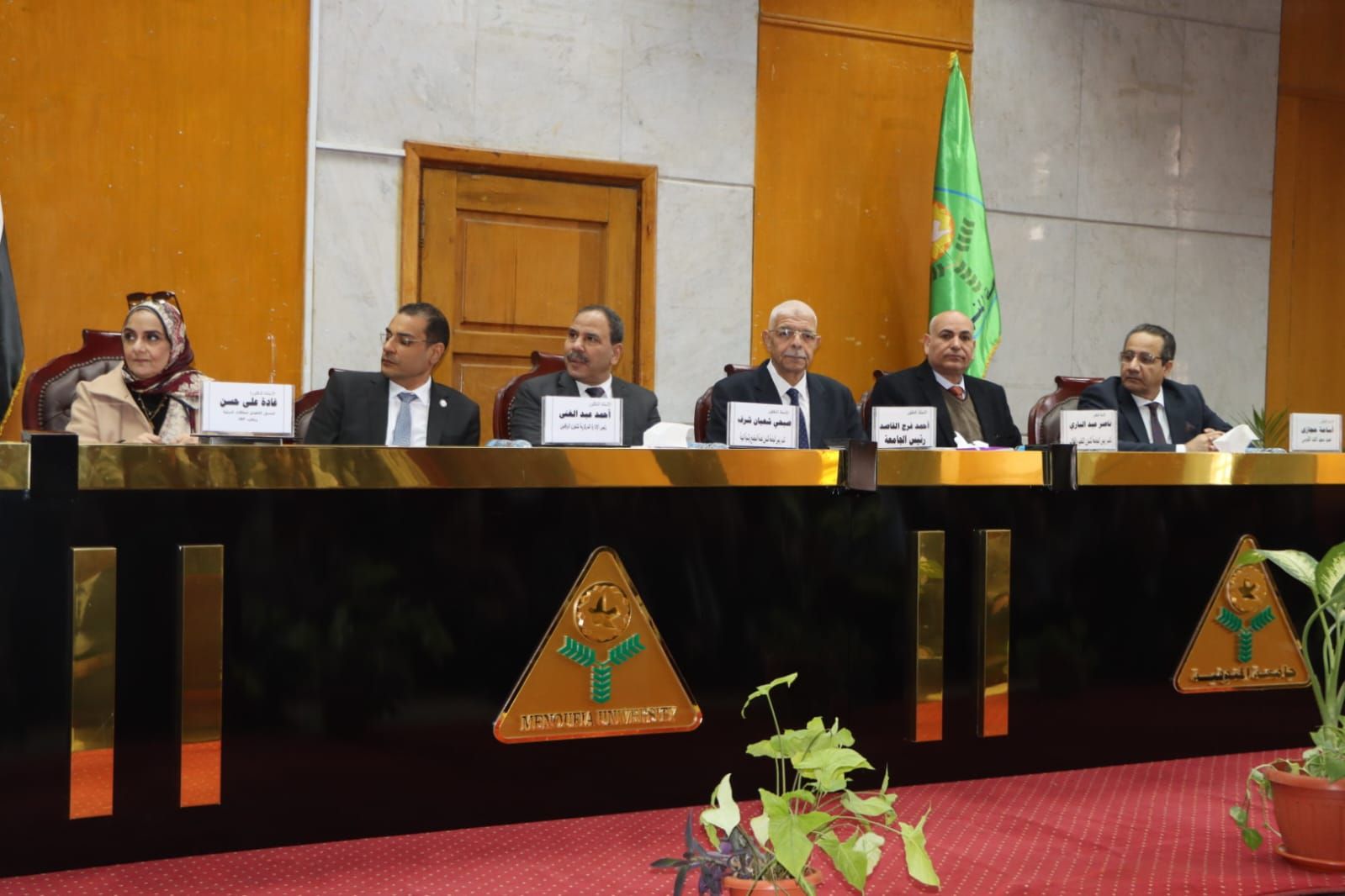 زيارة تعليمية للطلاب الوافدين إلى معهد الكبد ومعهد الأورام بجامعة المنوفية