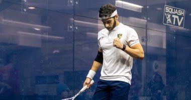 كريم التركى يتأهل لدور الـ16 ببطولة كندا المفتوحة للاسكواش