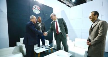 نجوم الرياضة فى جناح سيتى كلوب بمعرض سبورتس إكسبو