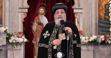 البابا تواضروس الثانى يستأنف عظة الأربعاء غدا