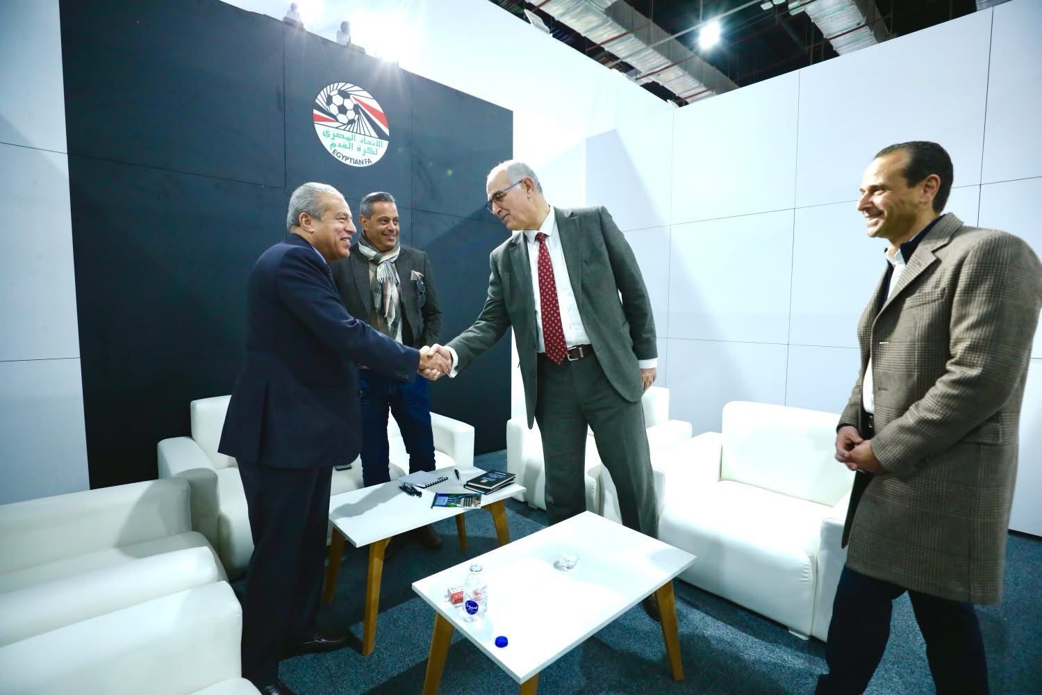 نجوم الرياضة فى جناح سيتى كلوب بمعرض سبورتس إكسبو