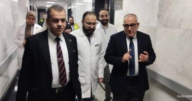 رئيس هيئة التأمين الصحى يتفقد أعمال التطوير بمستشفى أطفال مصر