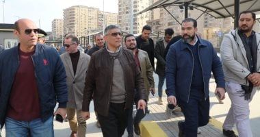 مواقف سرفيس حضارية جديدة ضمن مشروع تطوير ترعة المريوطية فى الجيزة.. صور