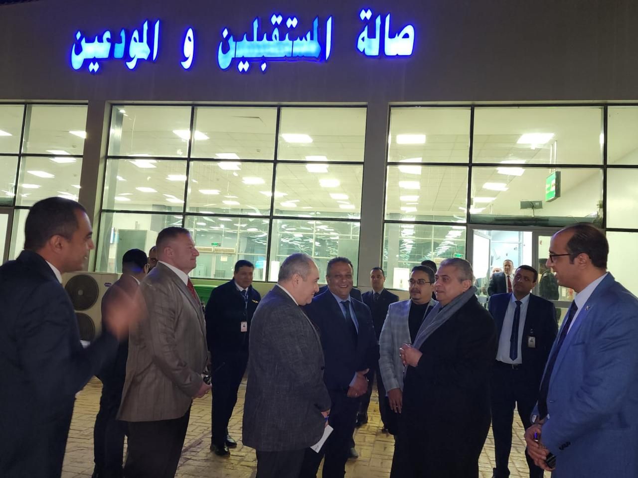 اللجنة العليا للتفتيش الأمني والبيئي بوزارة الطيران تتفقد مطار أسيوط الدولي