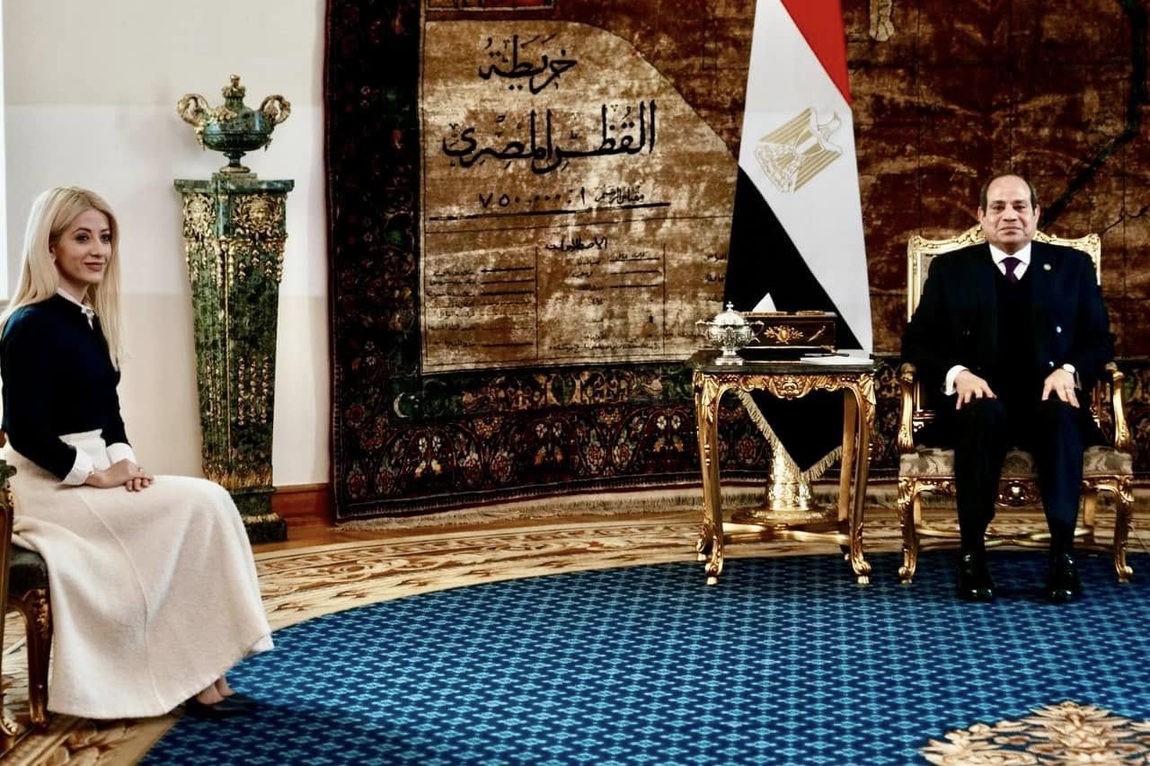 رئيسة البرلمان القبرصى: لقائي مع الرئيس السيسى جرى فى مناخ ودى