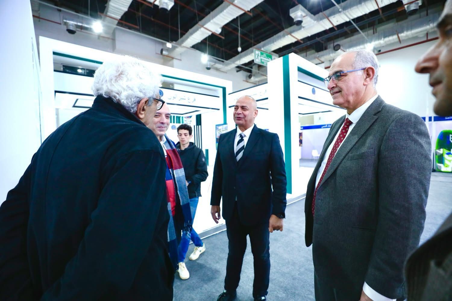 نجوم الرياضة فى جناح سيتى كلوب بمعرض سبورتس إكسبو