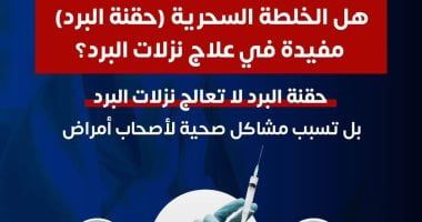 الخلطة الشيطانية.. تحذيرات وزارة الصحة حول حقنة علاج نزلات البرد