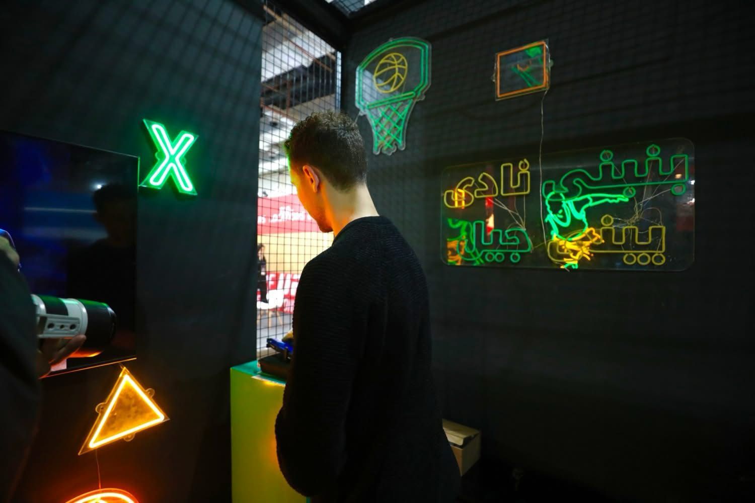 نجوم الرياضة فى جناح سيتى كلوب بمعرض سبورتس إكسبو