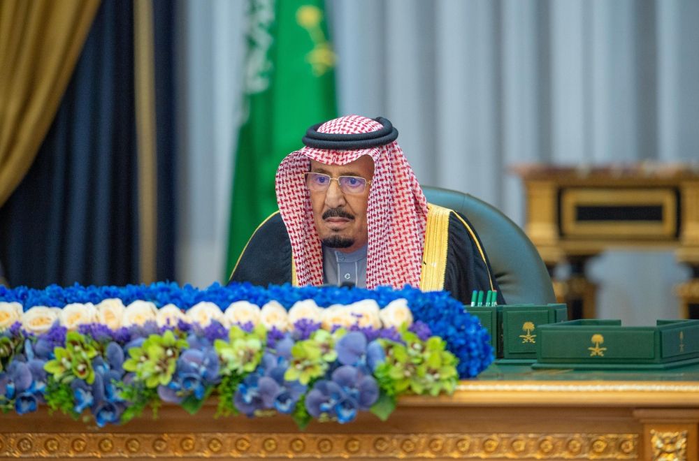 مجلس الوزراء: المملكة ملتزمة ببذل المساعي لتعزيز السلام بالعالم