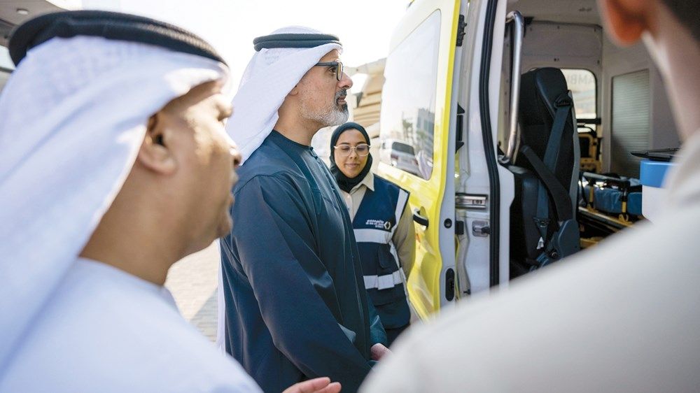 خالد بن محمد بن زايد: قيادتنا مهتمة بتوفير خدمات صحية عالية الجودة