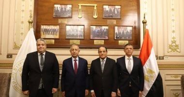 رئيس مجلس القضاء الأعلى يستقبل رئيس الأكاديمية العربية للعلوم والنقل البحري