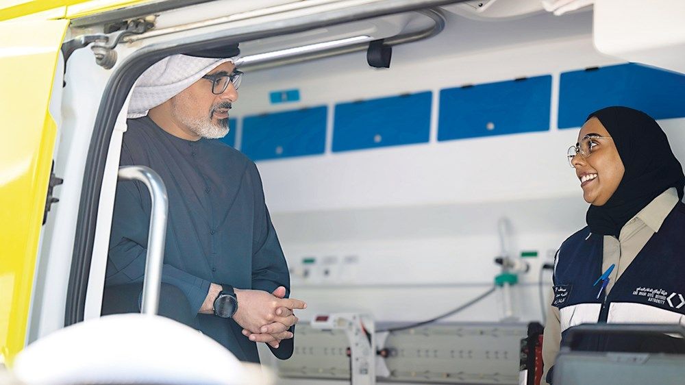خالد بن محمد بن زايد: قيادتنا مهتمة بتوفير خدمات صحية عالية الجودة