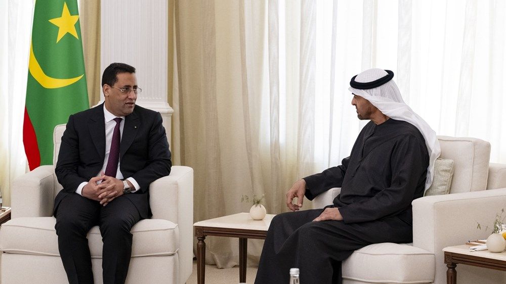 رئيس الدولة يتلقى رسالة من الرئيس الموريتاني