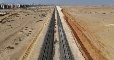 وزارة النقل تكشف نسب تنفيذ خط سكة حديد "الروبيكى/ العاشر / بلبيس".. صور