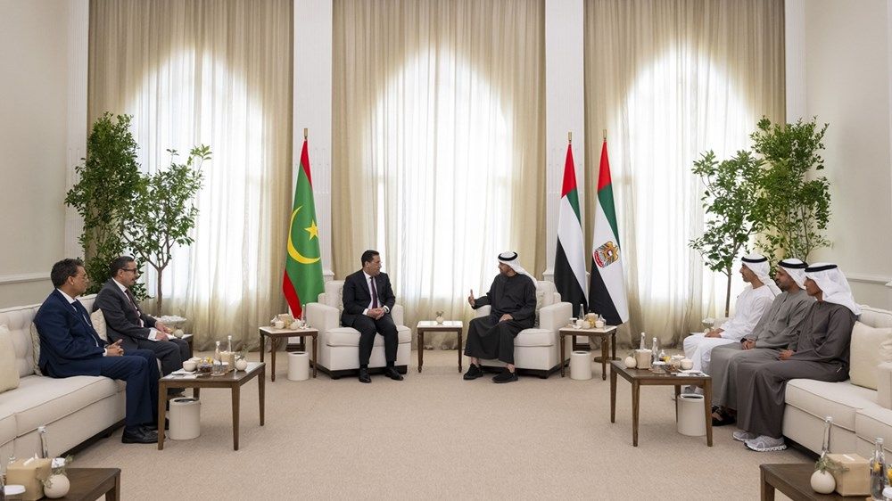 رئيس الدولة يتلقى رسالة من الرئيس الموريتاني