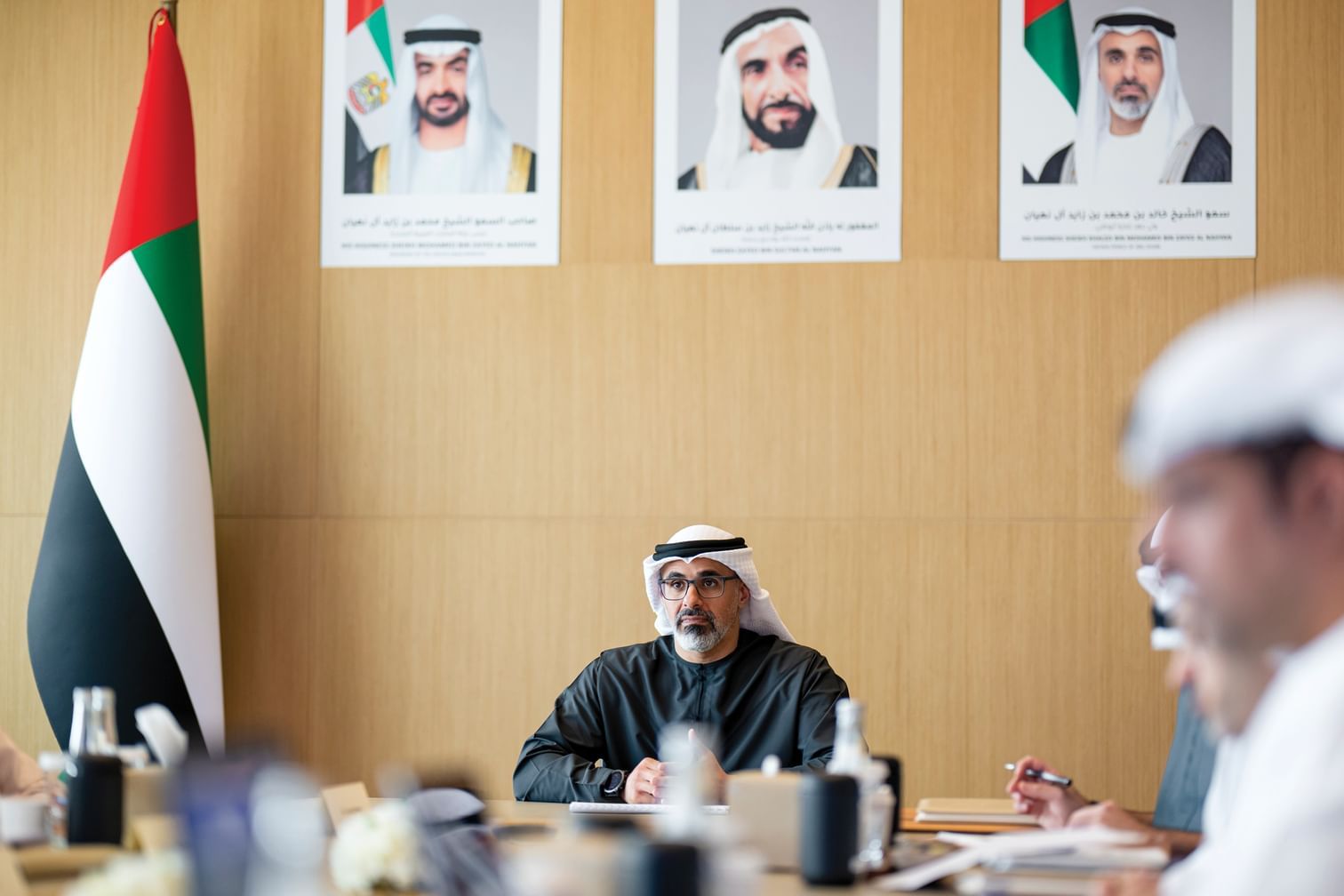 الامارات | خالد بن محمد بن زايد يترأس اجتماع مجلس أبحاث التكنولوجيا المتطورة