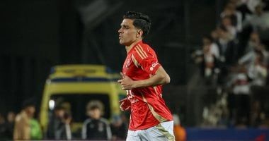 أشرف بن شرقي يتقدم للأهلي في شباك حرس الحدود في الدقيقة 93