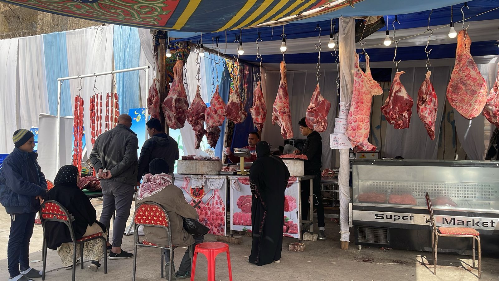 معرض أهلا رمضان فى العمرانية يطرح كيلو اللحمة البلدى بـ280 جنيها