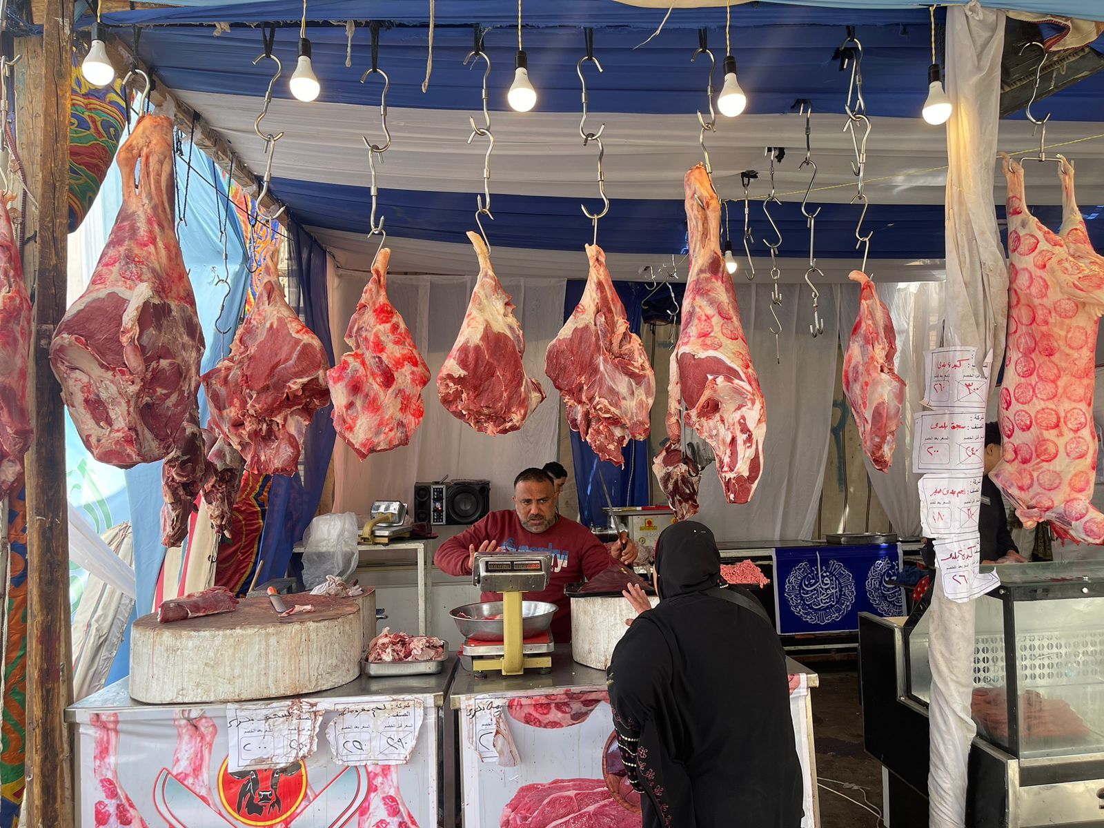 معرض أهلا رمضان فى العمرانية يطرح كيلو اللحمة البلدى بـ280 جنيها