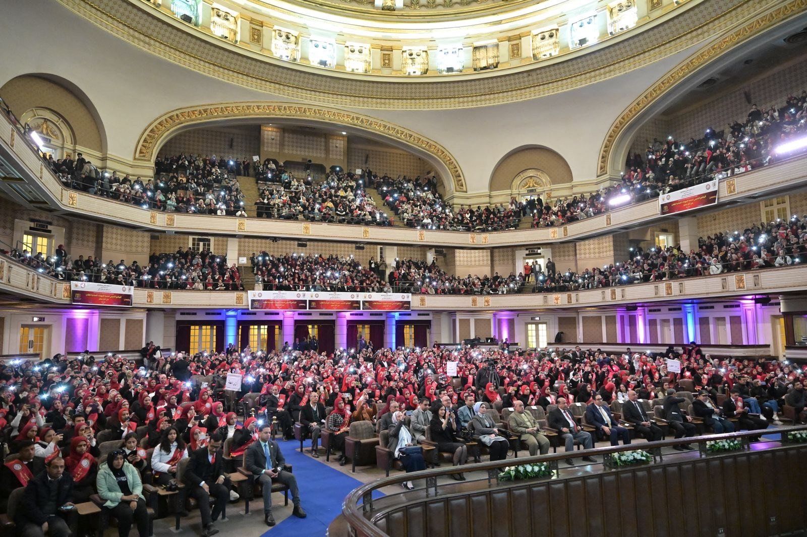 جامعة القاهرة تشهد افتتاح برنامج تنمية المهارات القيادية لطلاب من أجل مصر