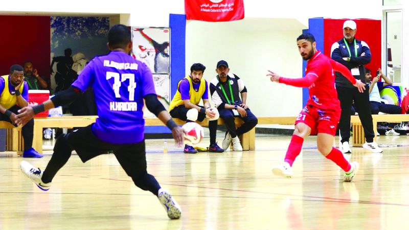 الامارات | «كأس الصالات» يقترب من البطائح أمام خورفكان