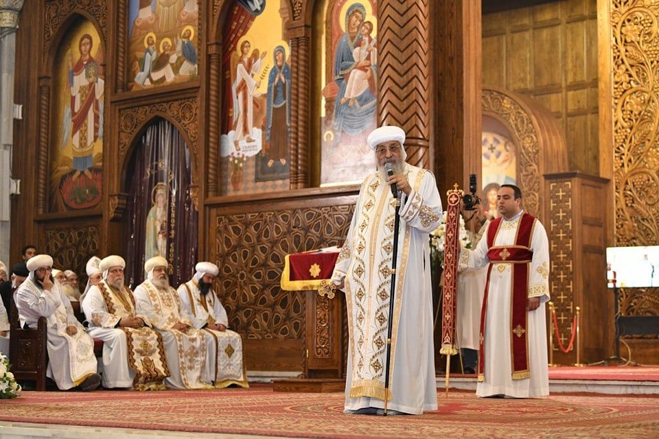 البابا تواضروس الثانى يرسم 15 كاهنا للقاهرة والمدن الجديدة وآخر لنيوجيرسى