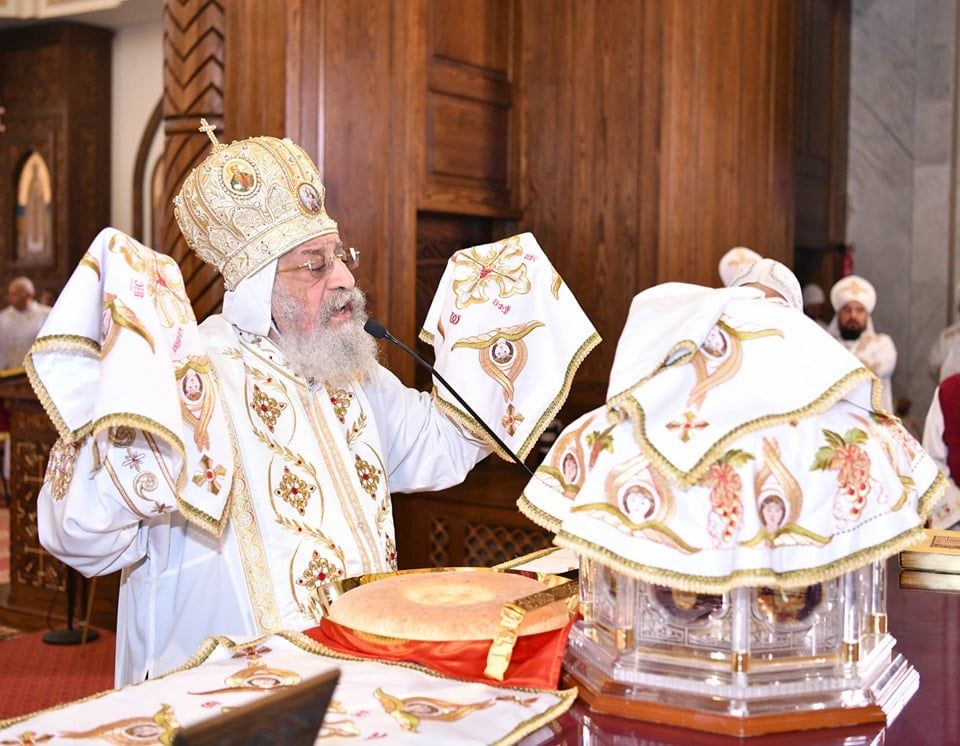 البابا تواضروس الثانى يرسم 15 كاهنا للقاهرة والمدن الجديدة وآخر لنيوجيرسى