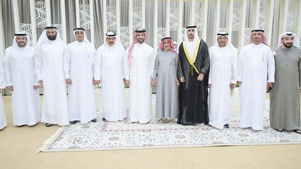سلطان بن أحمد القاسمي يحضر حفل زفاف أحمد محمد الزعابي
