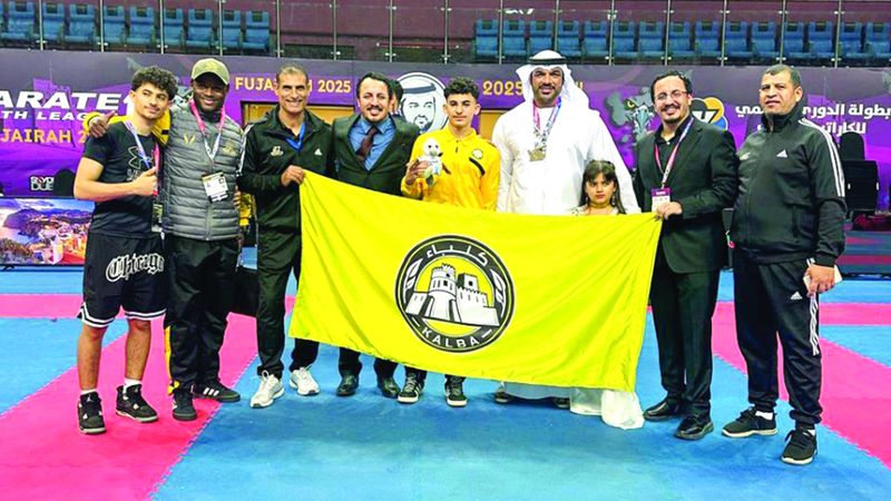 الامارات | كلباء يتألق في دوري الكاراتيه العالمي للشباب