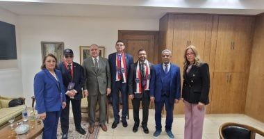 مجلس ادارة اتحاد الكيانات المصرية يجتمع مع نائب وزير الخارجية لشؤون القنصليات