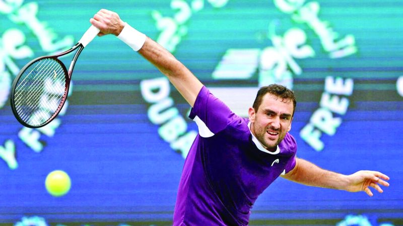 الامارات | سيليتش يواصل مفاجآته في «تنس دبي»