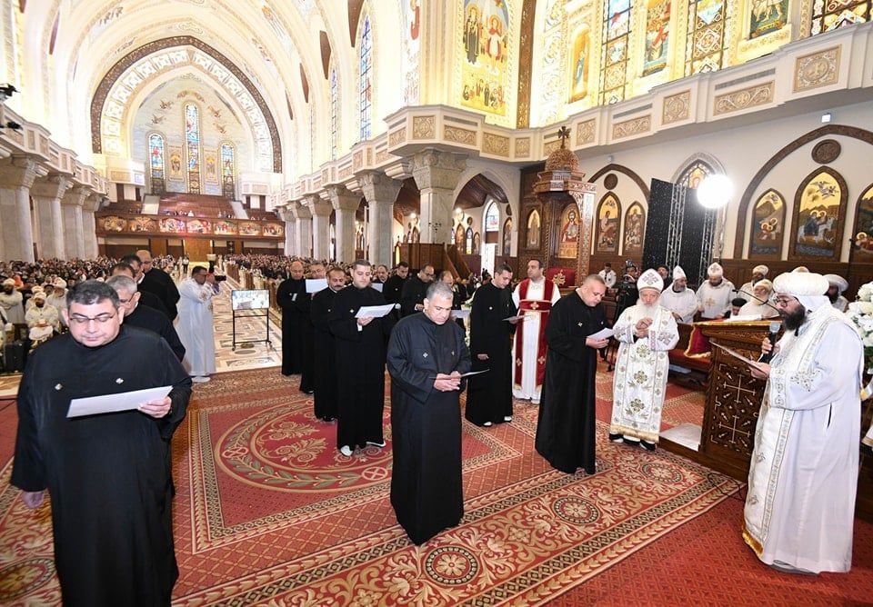 البابا تواضروس الثانى يرسم 15 كاهنا للقاهرة والمدن الجديدة وآخر لنيوجيرسى