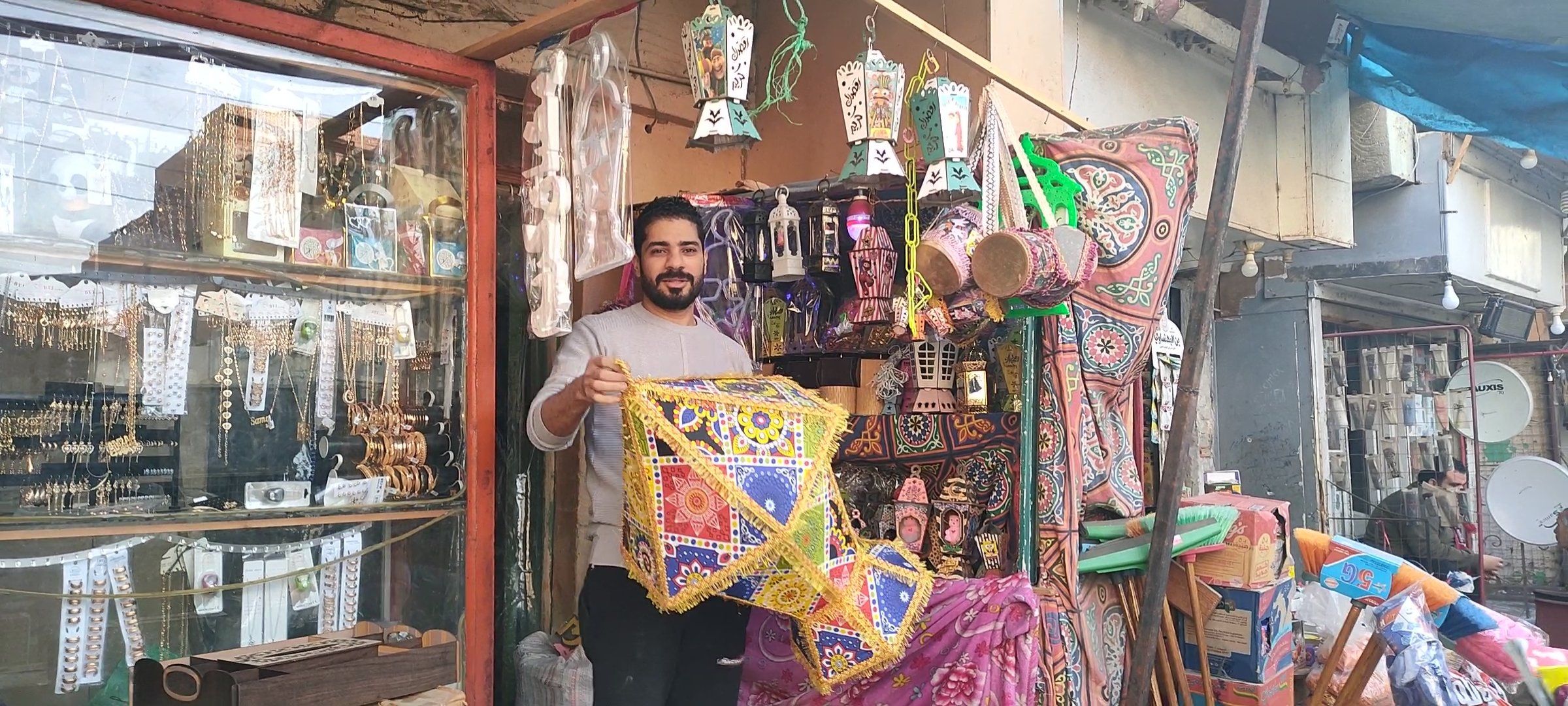 كنيسة القديسة دميانة بمدينة القنايات تحتفى كالعادة بشهر رمضان.. صور