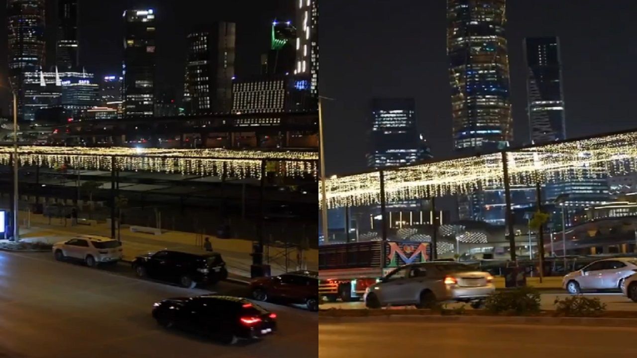 شوارع الرياض تتزين استقبالا لشهر رمضان .. فيديو