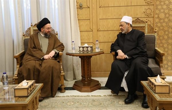 شيخ الأزهر يلتقي عمار الحكيم ومحمد عبد السلام في القاهرة