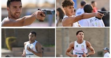 رباعي مصري في نهائي الرجال بكأس العالم للخماسي الحديث بالقاهرة