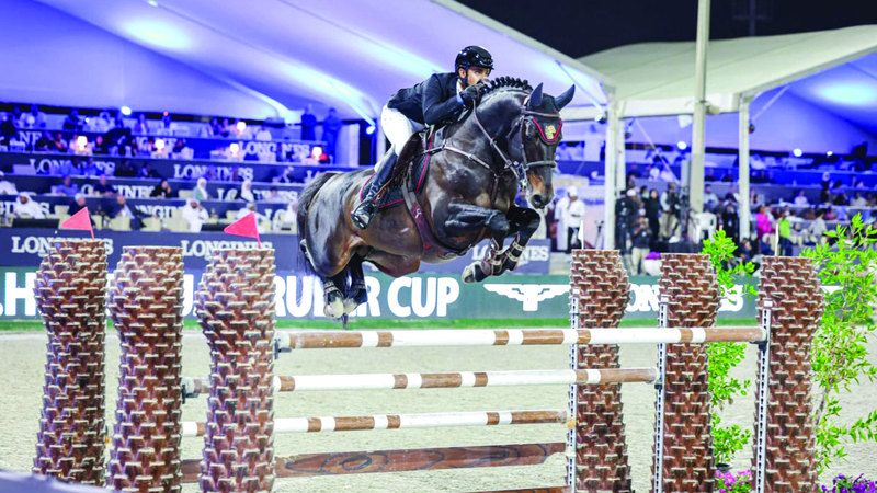 الامارات | الفارس المرزوقي يتأهل إلى كأس العالم لقفز الحواجز