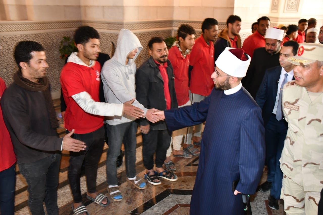 جولة تفقدية لوزير الأوقاف ومحافظ القاهرة فى مسجد السيدة نفيسة