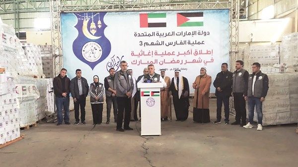 الإمارات تطلق أكبر عملية إغاثية في غزة خلال شهر رمضان