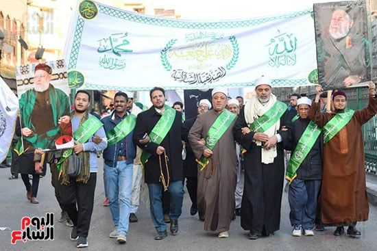 الطرق الصوفية تنظم موكب رؤية هلال شهر رمضان 2025.. صور