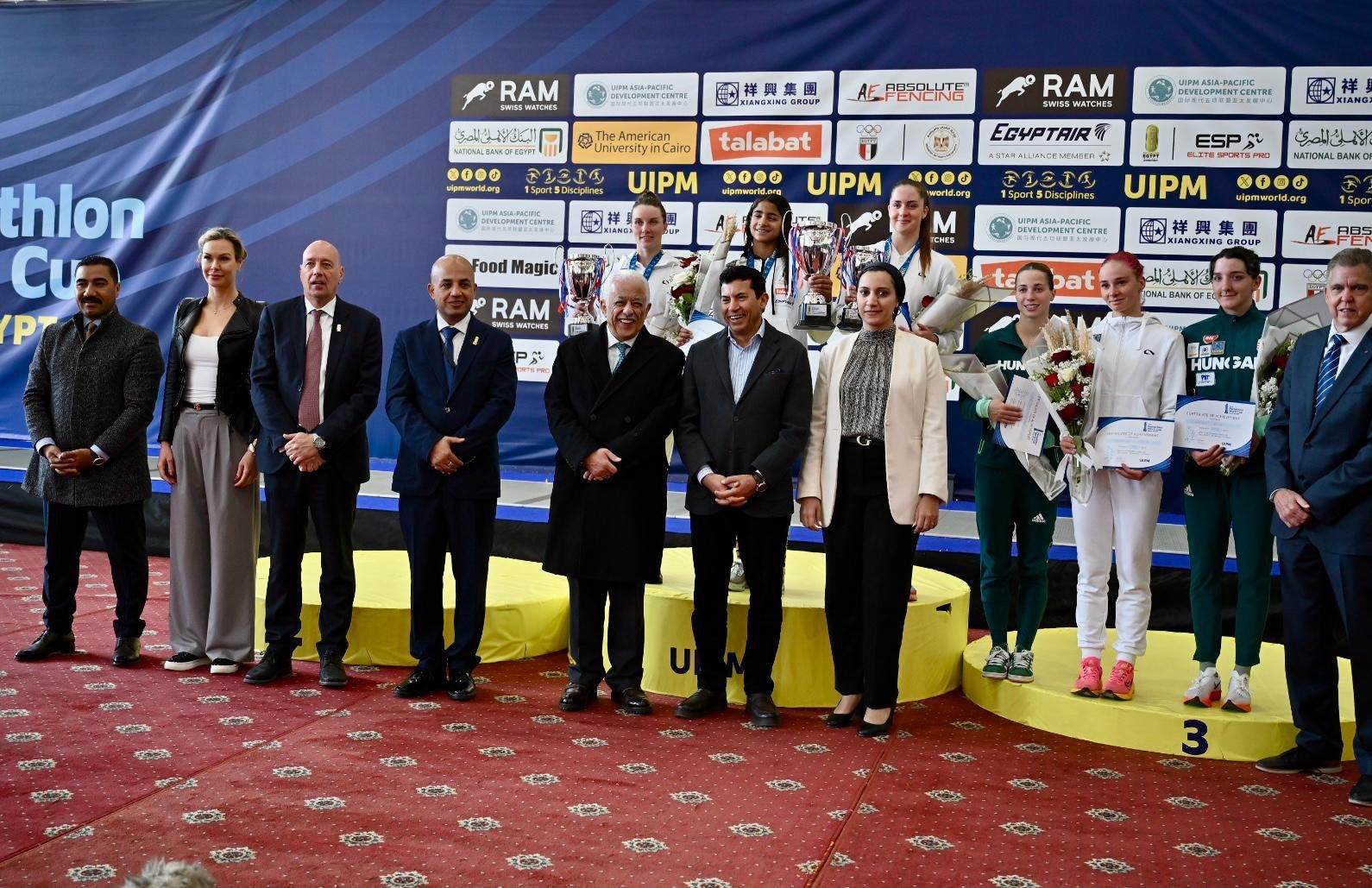 فريدة خليل تحرز ذهبية تاريخية لمصر في نهائي السيدات للخماسي الحديث